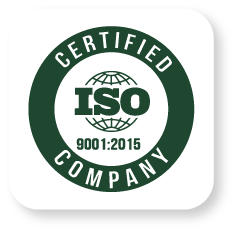 certified ISO 900 1:2015 company
