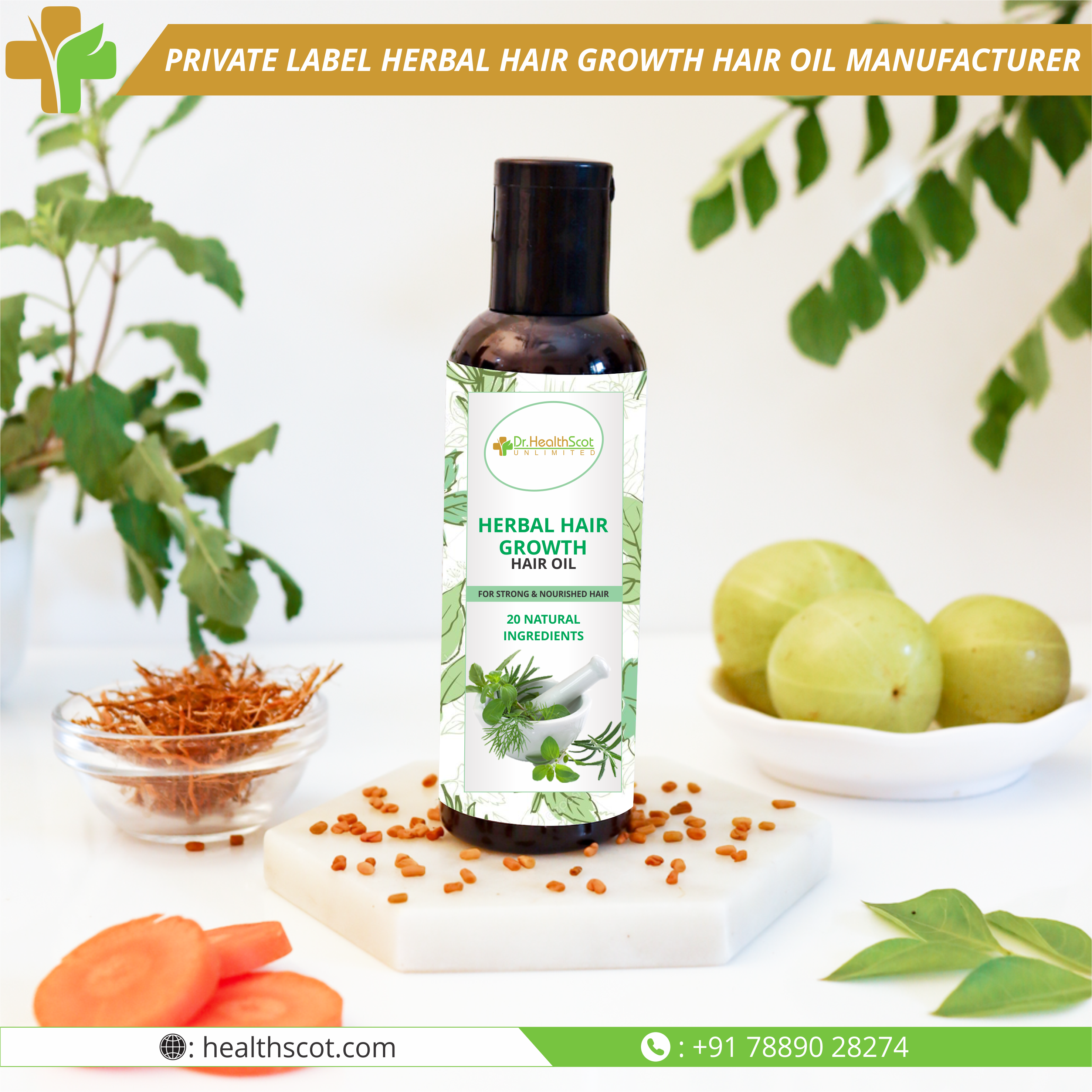 Best Organic Cosmetics Manufacturer in India